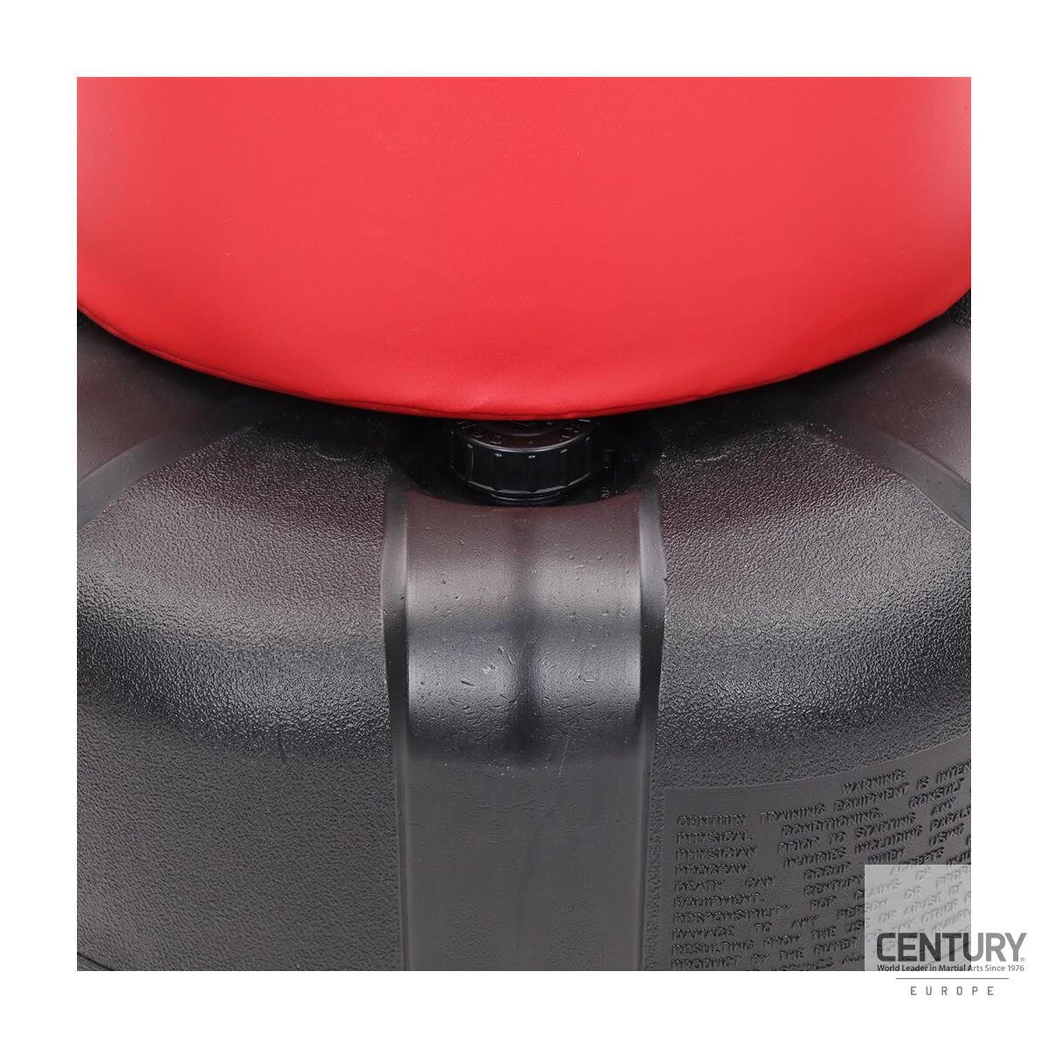 Century Standing Punching Bag, Wavemaster XXL, red-black