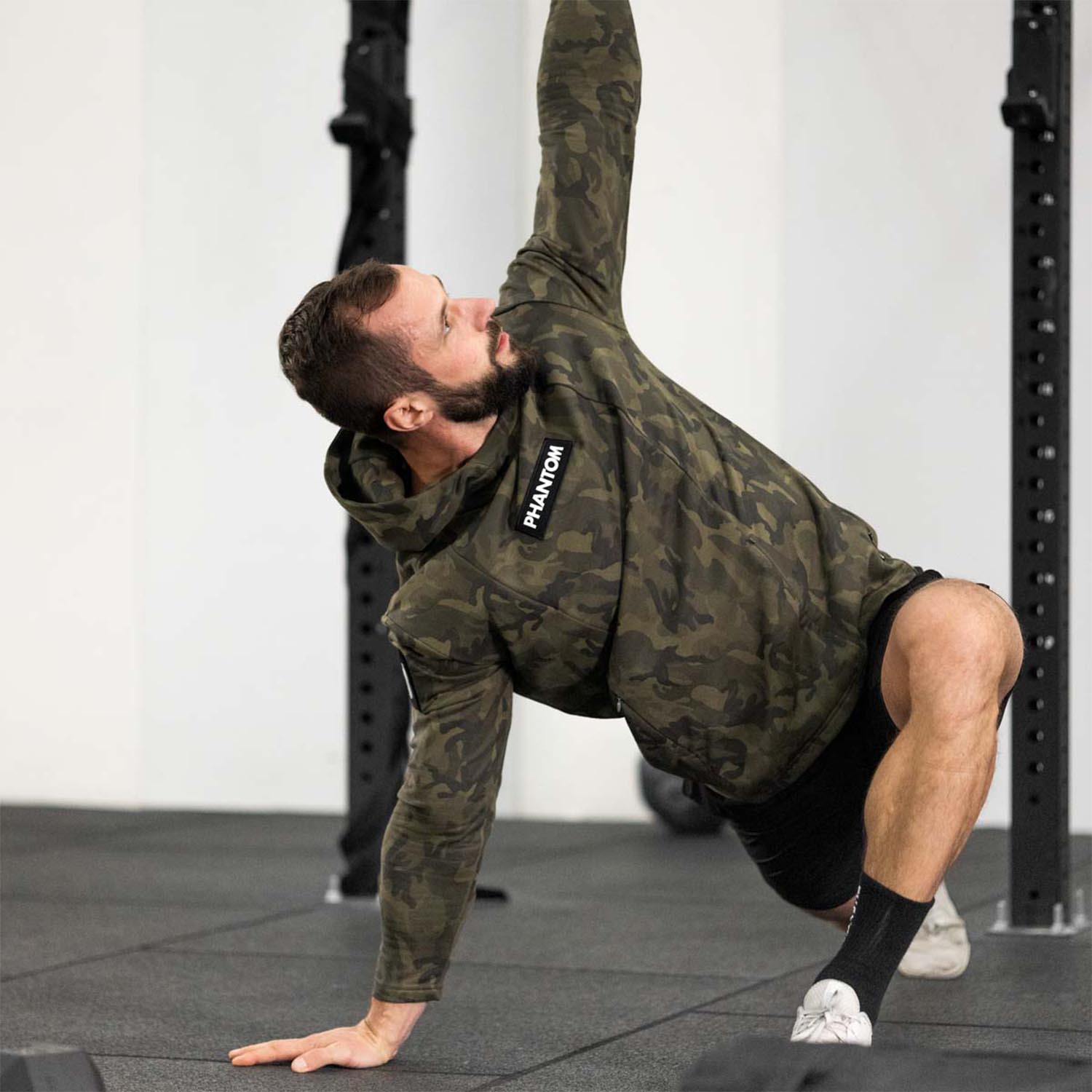 Phantom Athletics Hoody, Radar, camo-olive, M