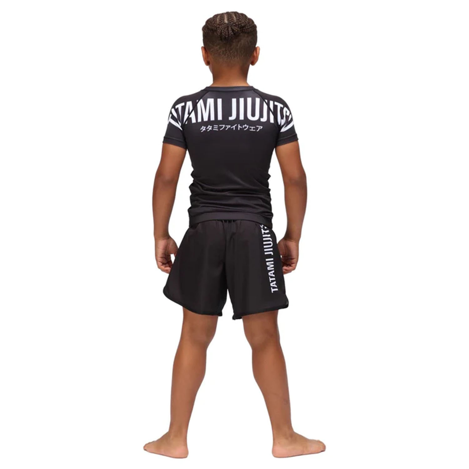 Tatami Rashguard, S/S, Kids, Impact, black, 9-11 J.