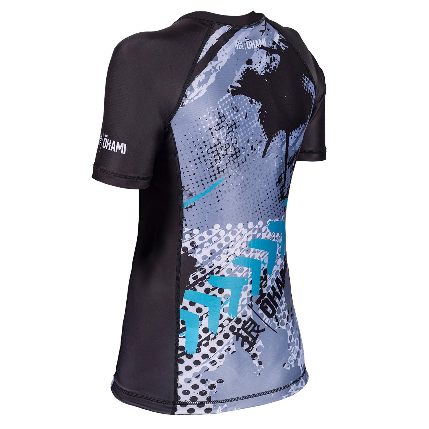 OKAMI Rashguard, S/S, Women, Dark Shadow