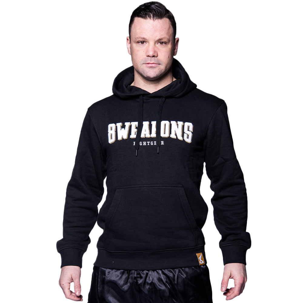 8 WEAPONS Hoodie, Classic, schwarz, L