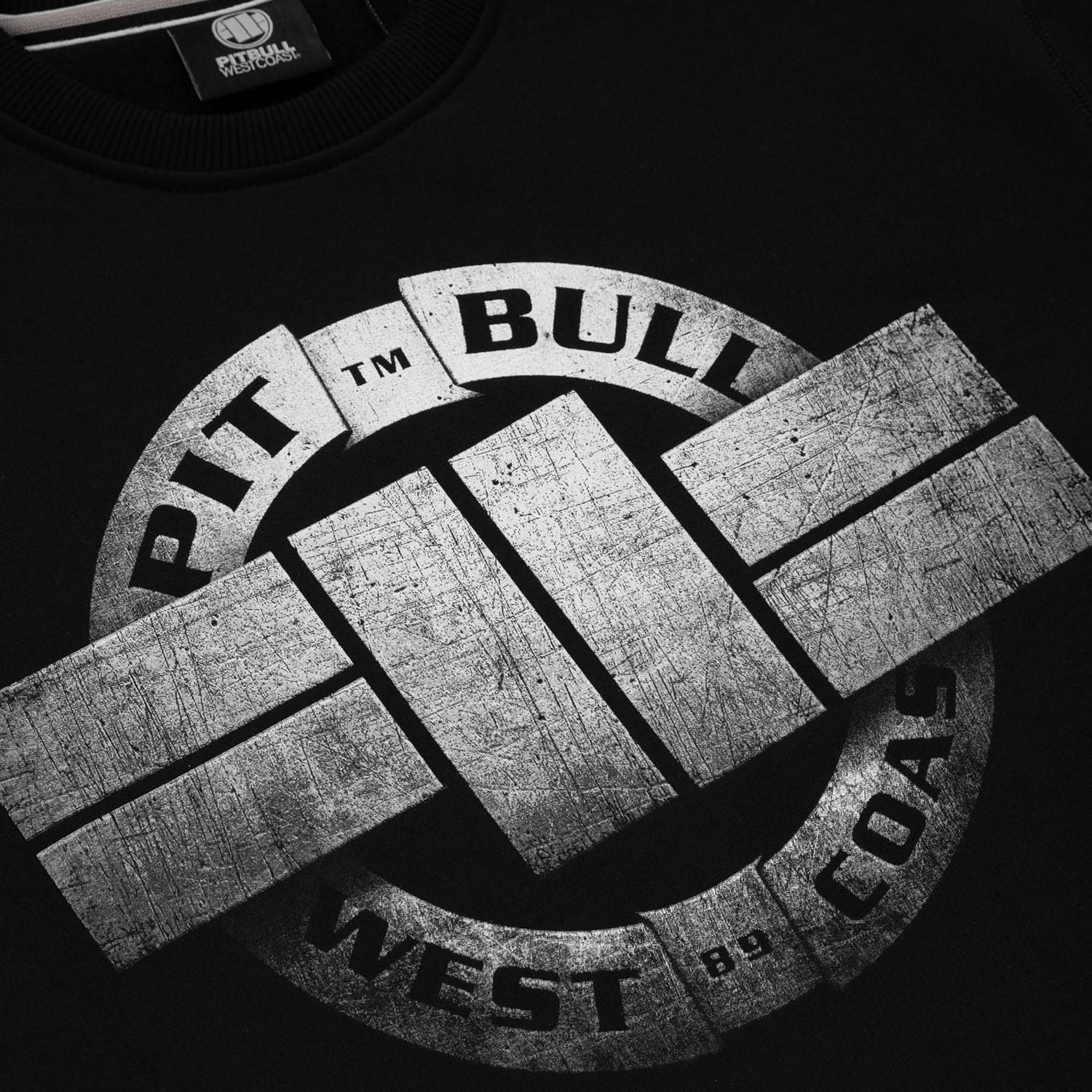 Pit Bull West Coast Sweater, Steel Logo X, black, L