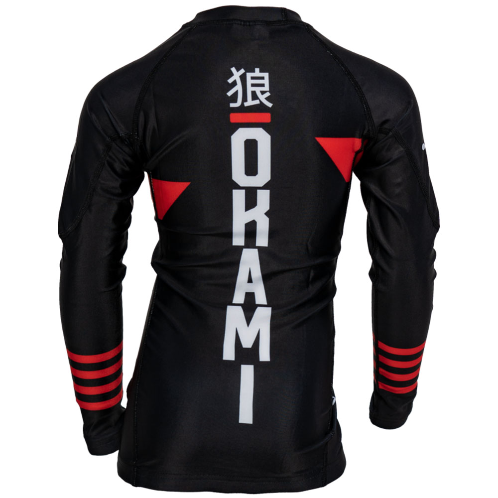 OKAMI Rashguard, L/S, Kids, Basic, XL