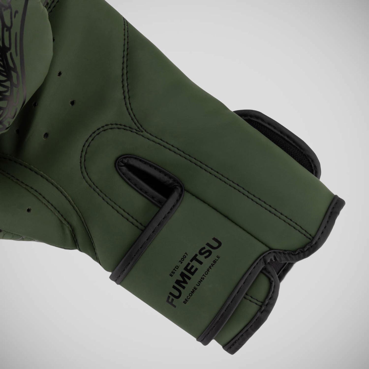 Fumetsu Boxing Gloves, Anaconda, khaki-black, 10 Oz