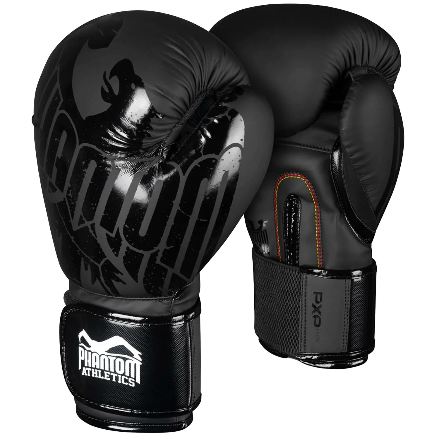 Phantom Athletics Boxing Gloves, German Eagle, black, 12 Oz