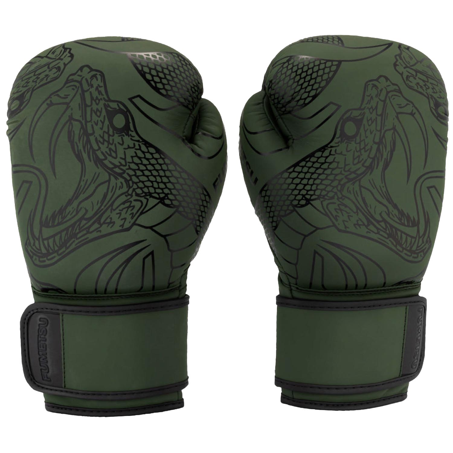Fumetsu Boxing Gloves, Anaconda, khaki-black