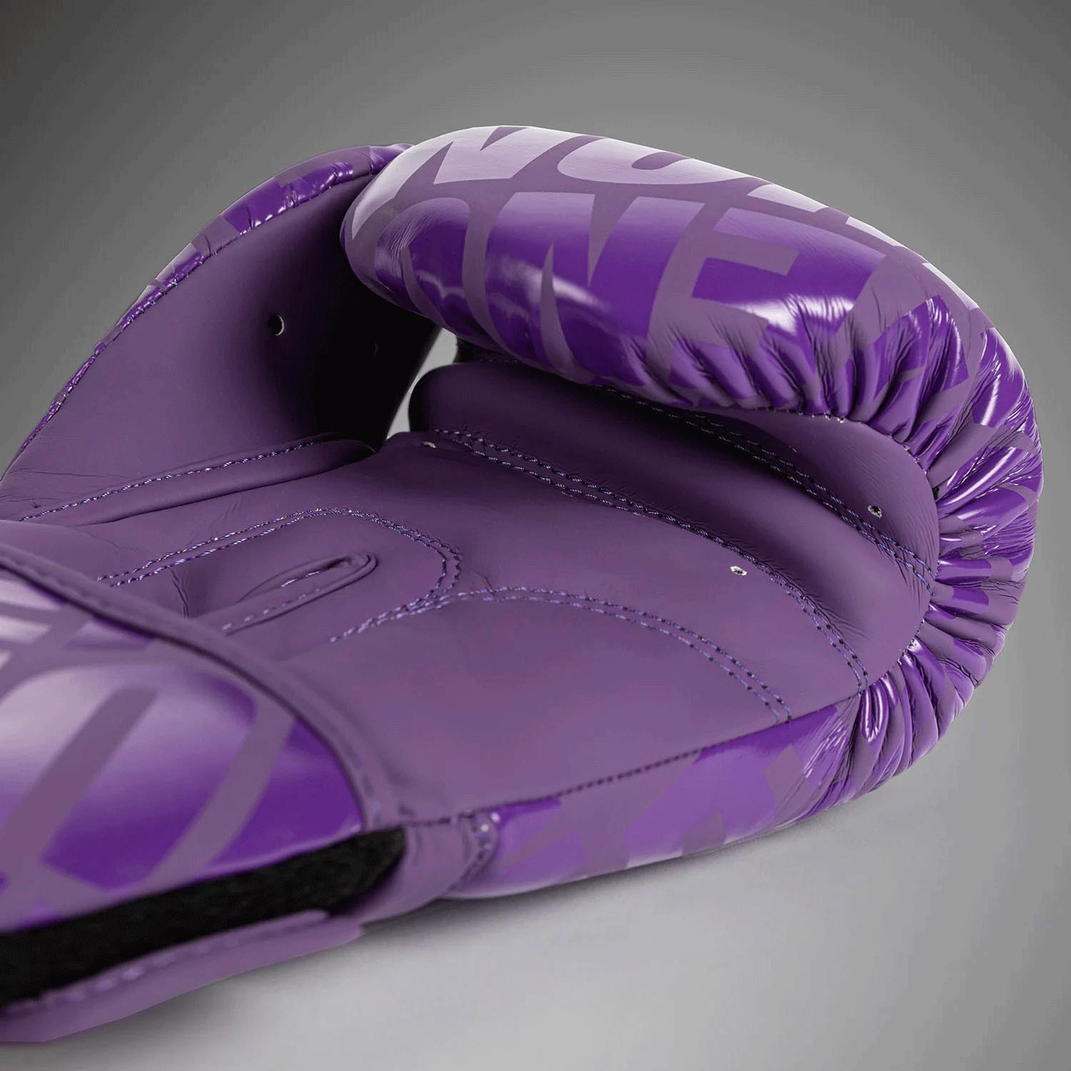 VENUM Boxing Gloves, Contender, 1.5 XT, purple-gold, 16 Oz