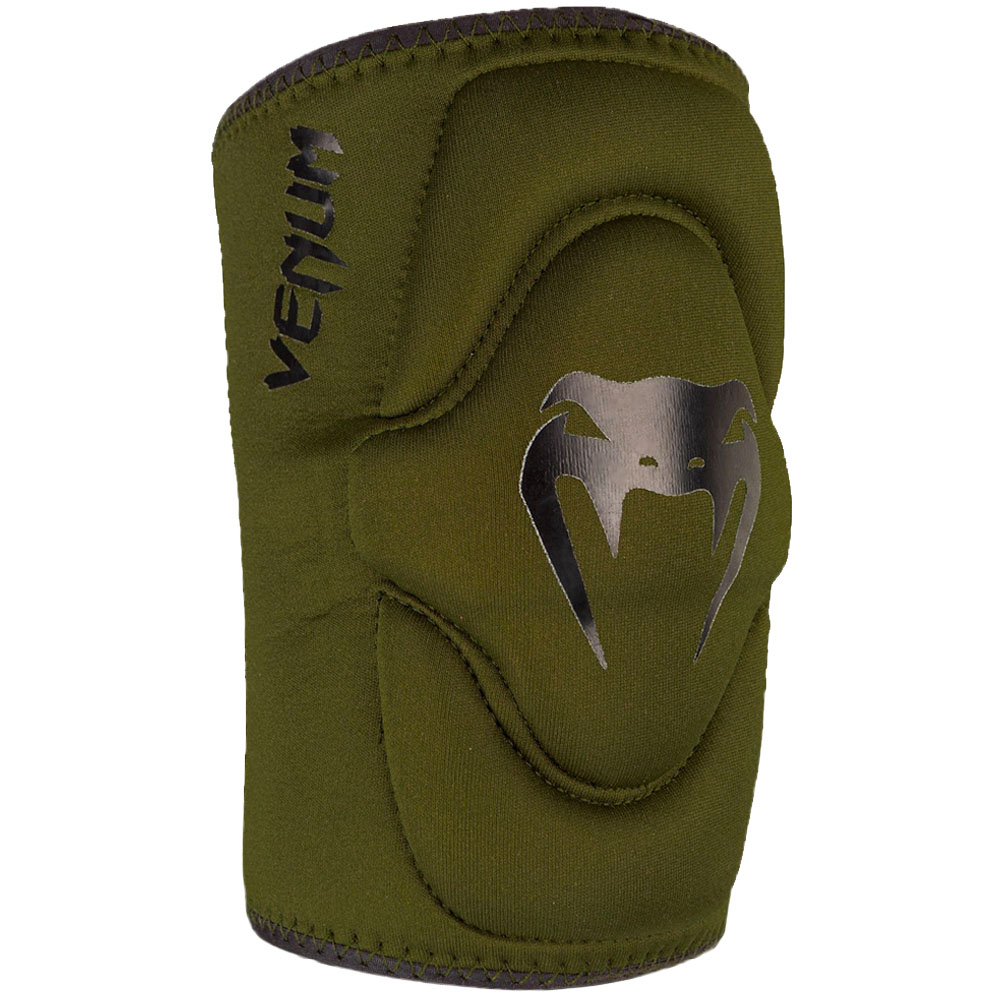 VENUM Knieschoner, Kontact Gel, khaki-black, S