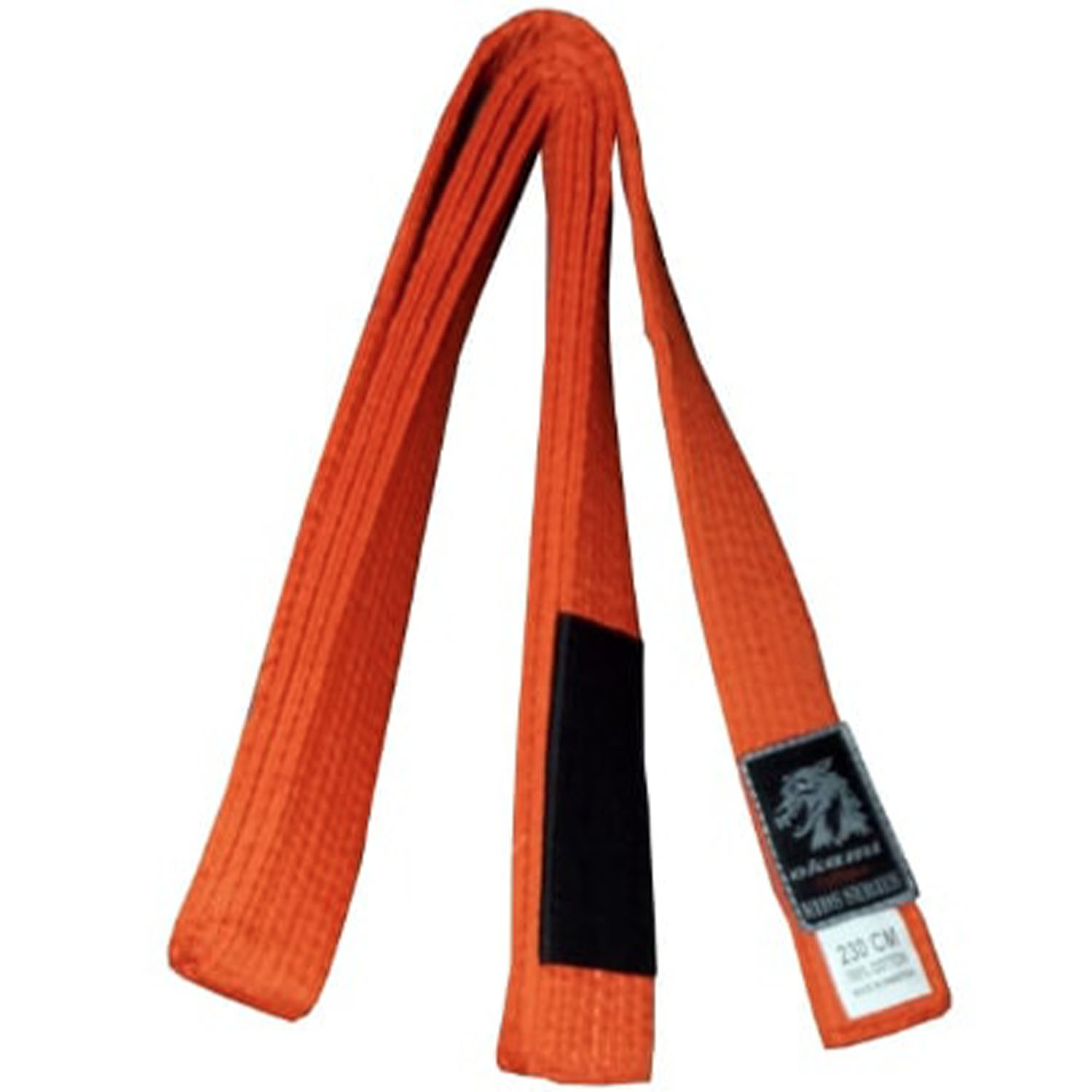 OKAMI BJJ Gürtel, Kinder, orange, M4/M5