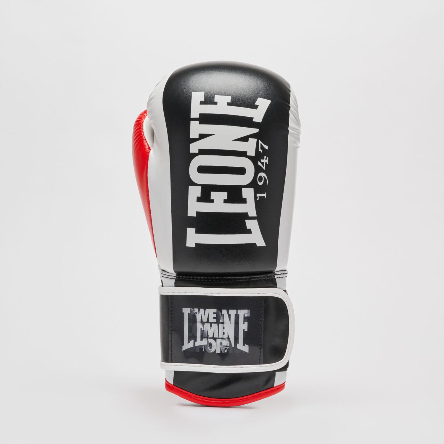 LEONE Boxing Gloves, Logo Wacs GN333, black, 10 Oz