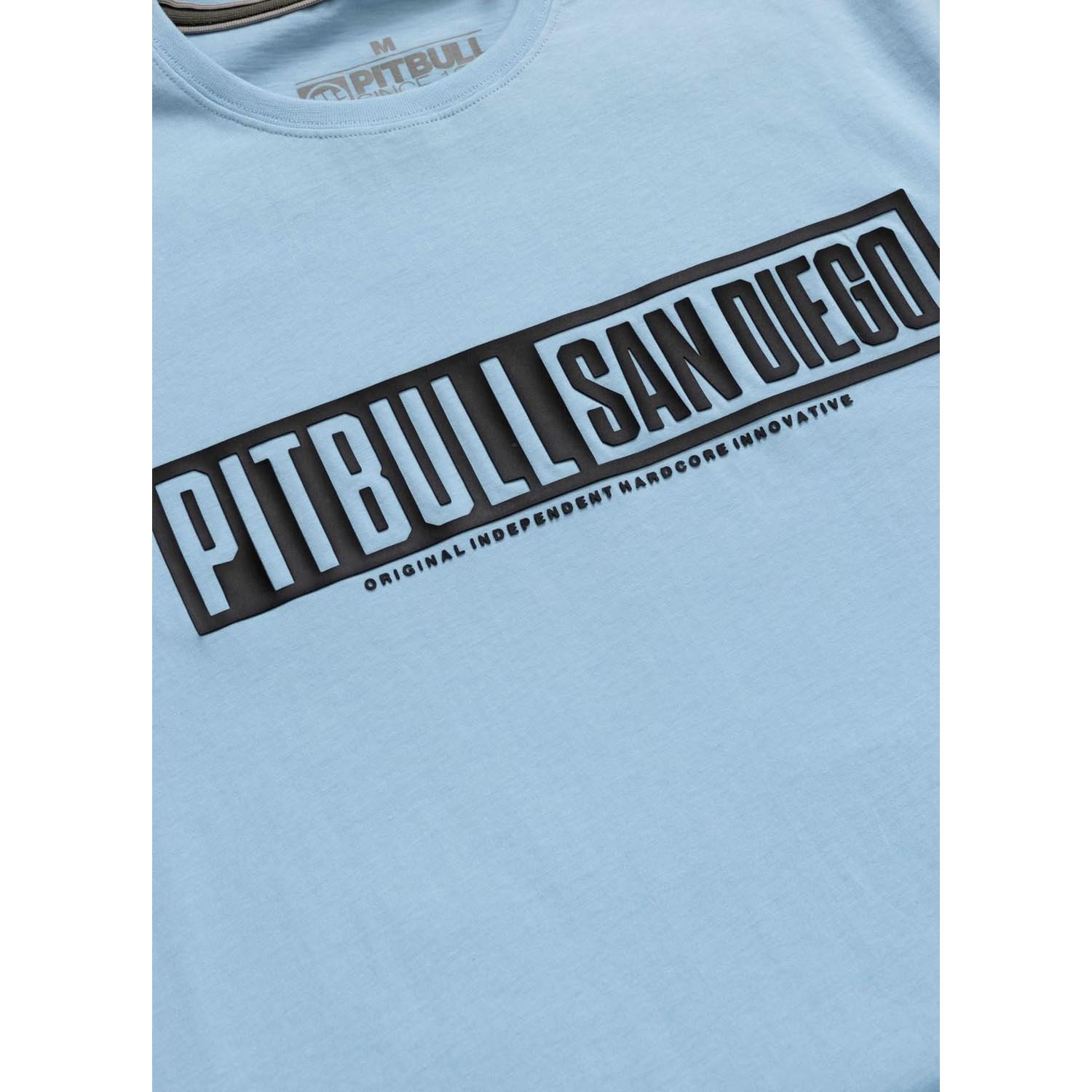 Pit Bull West Coast T-Shirt, Eighty Nine Dog, light blue, XXXL