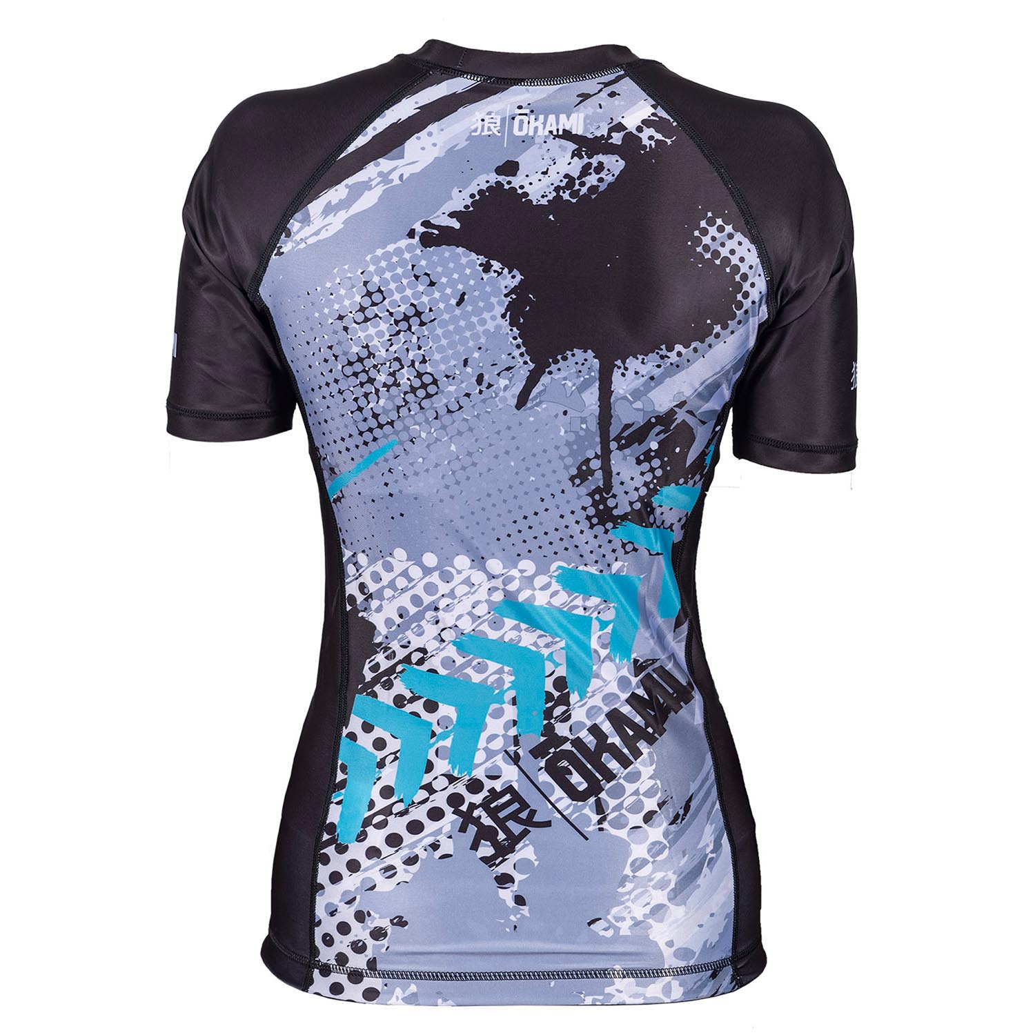 OKAMI Rashguard, S/S, Women, Dark Shadow
