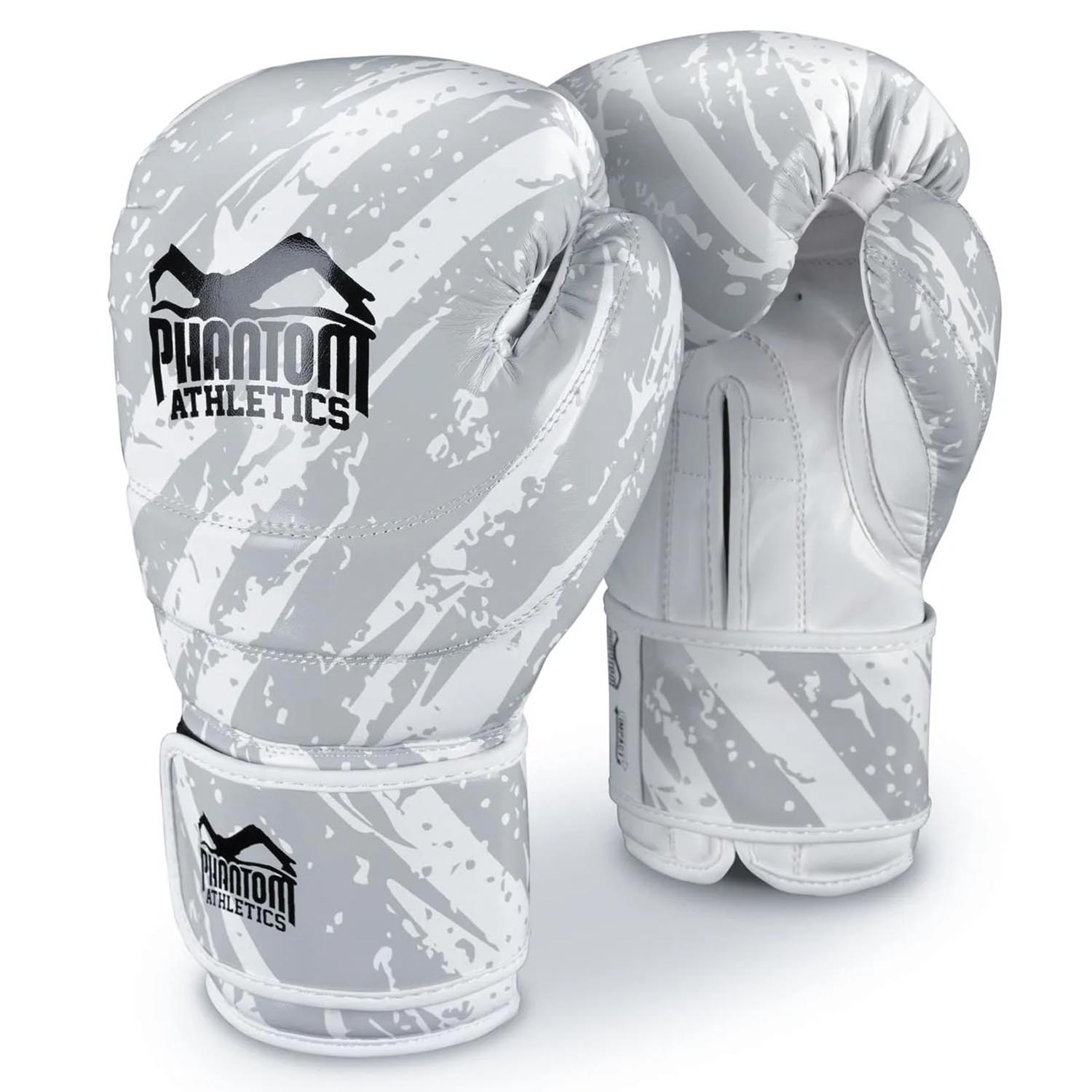 Phantom Athletics Boxing Gloves, Camo Tiger, white