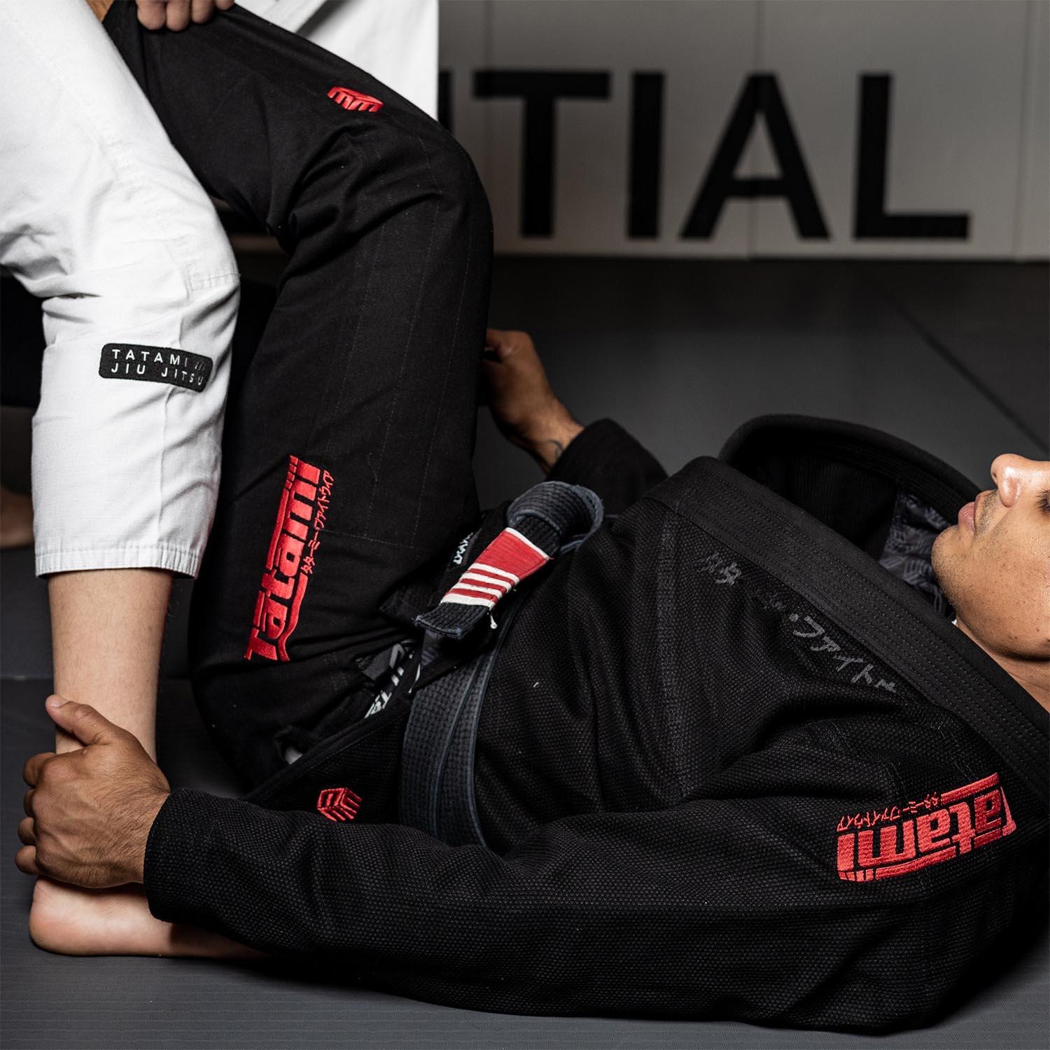 Tatami BJJ GI, Estilo Black Label, black-red, A1