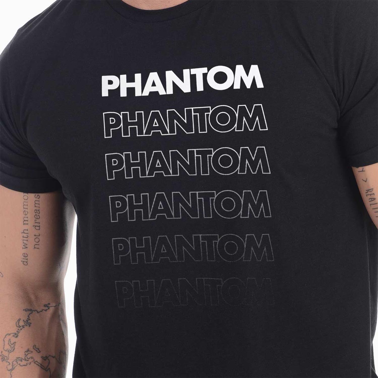 Phantom Athletics T-Shirt, Defend, schwarz, S