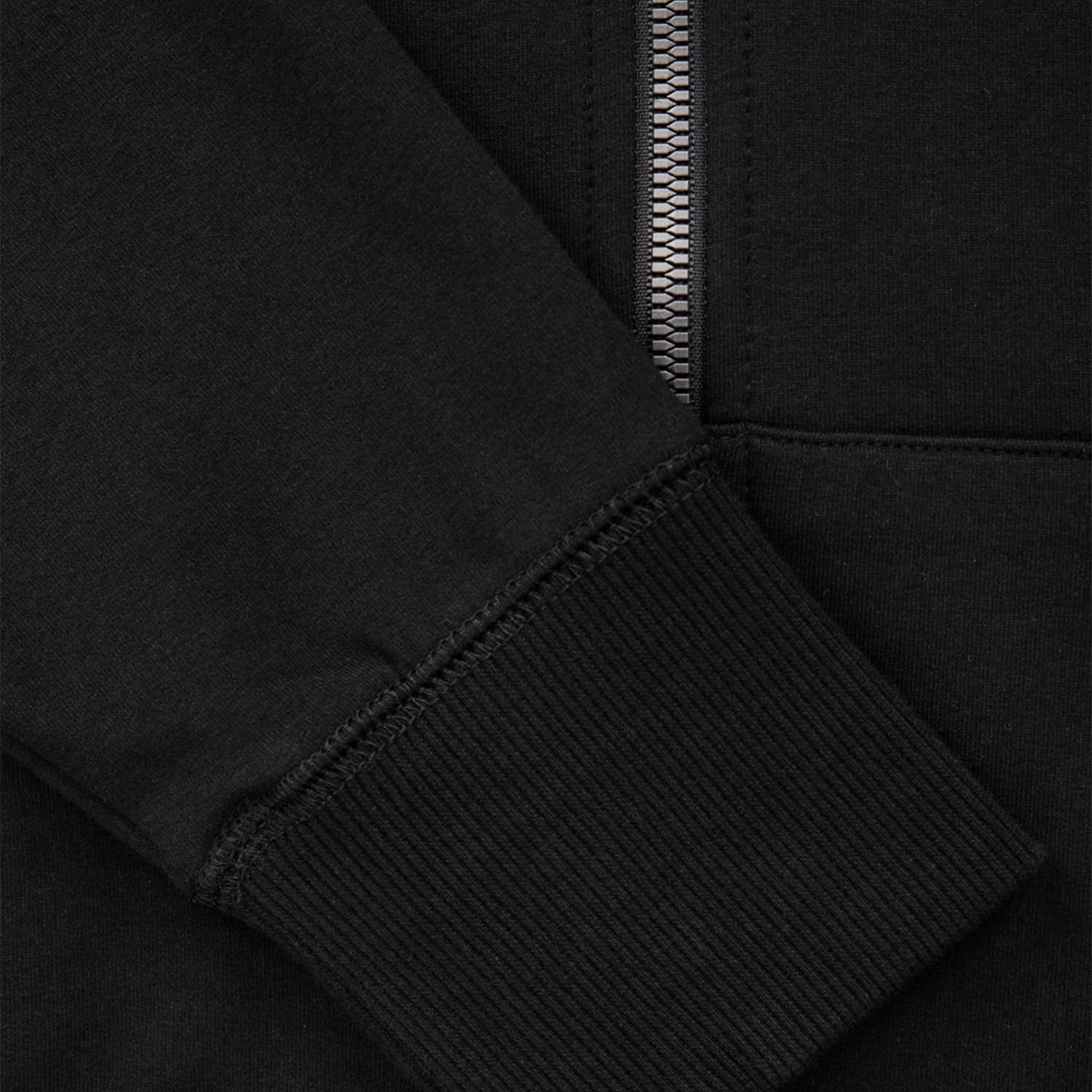 Pit Bull West Coast Zip Hoody, French Terry Reno, schwarz, XXXL