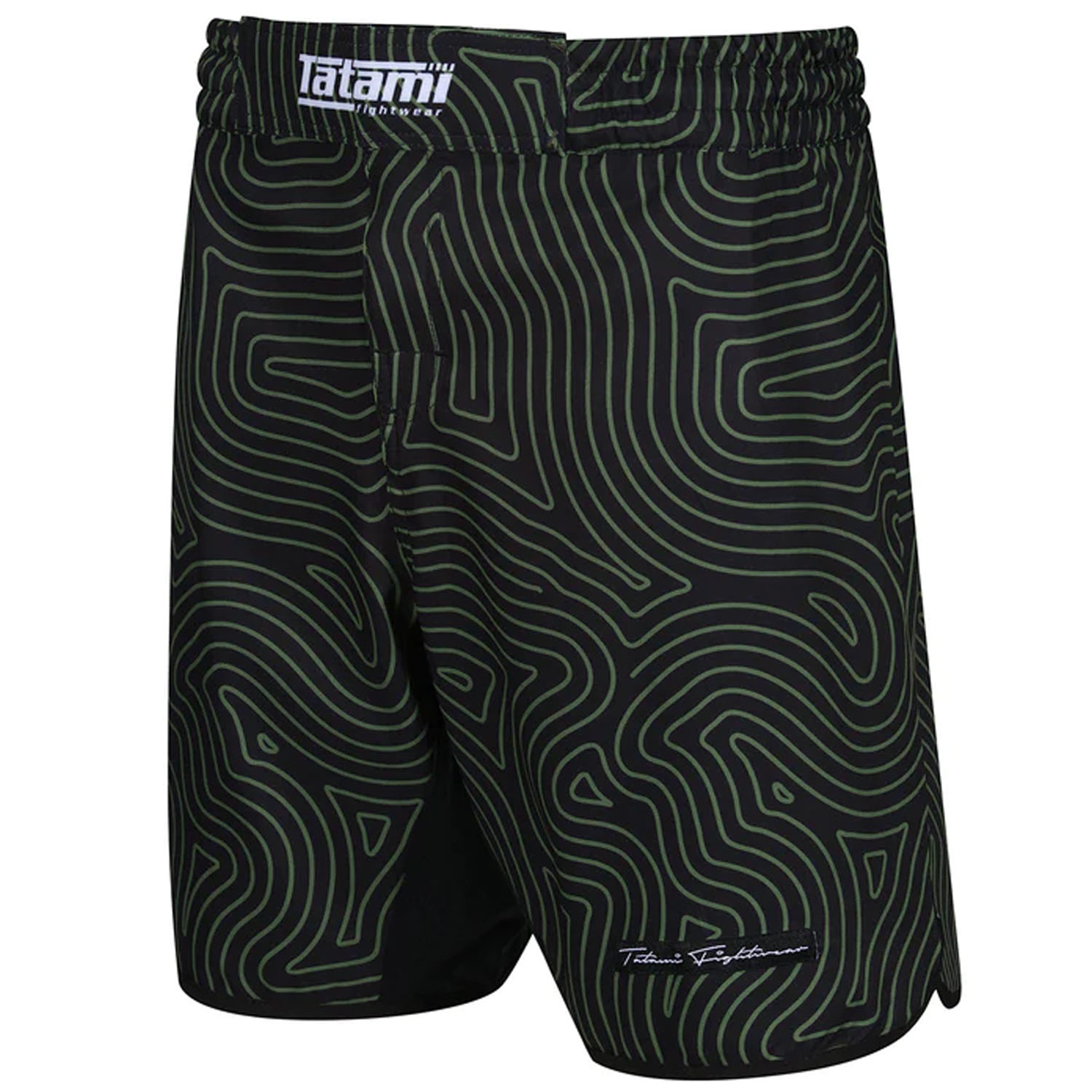 Tatami MMA Fight Short, Elite, schwarz-khaki, XL