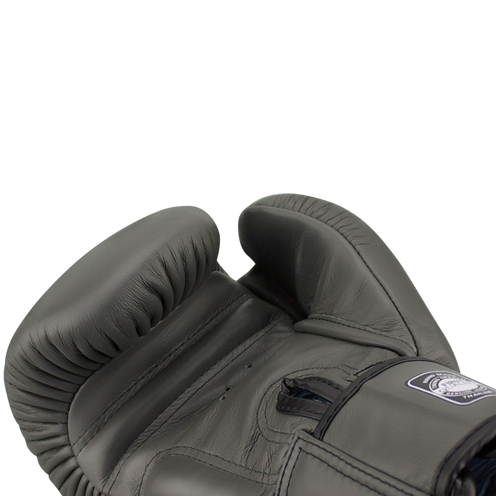 TWINS Special Boxhandschuhe, Leder, BGVL-3, grau, 10 Oz