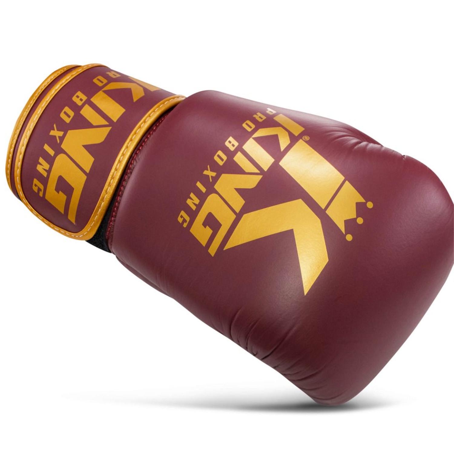 KING PRO BOXING Boxing Gloves, BGVL 3, winered, 16 Oz