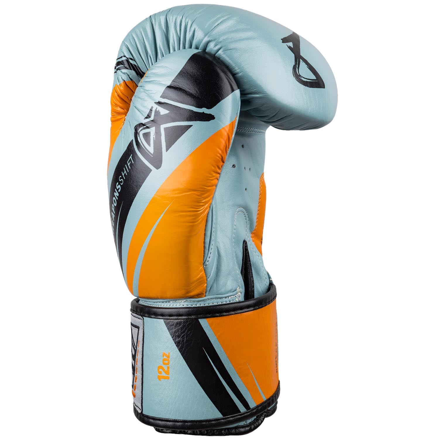 8 WEAPONS Boxing Gloves, Shift, ice-grey-orange, 16 Oz