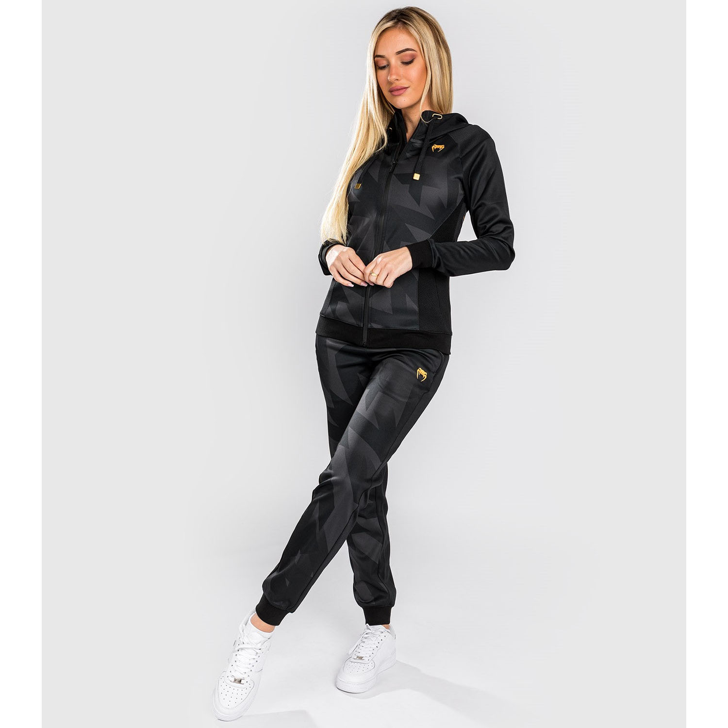 VENUM Zip Hoody, Damen, Razor, schwarz-gold, M