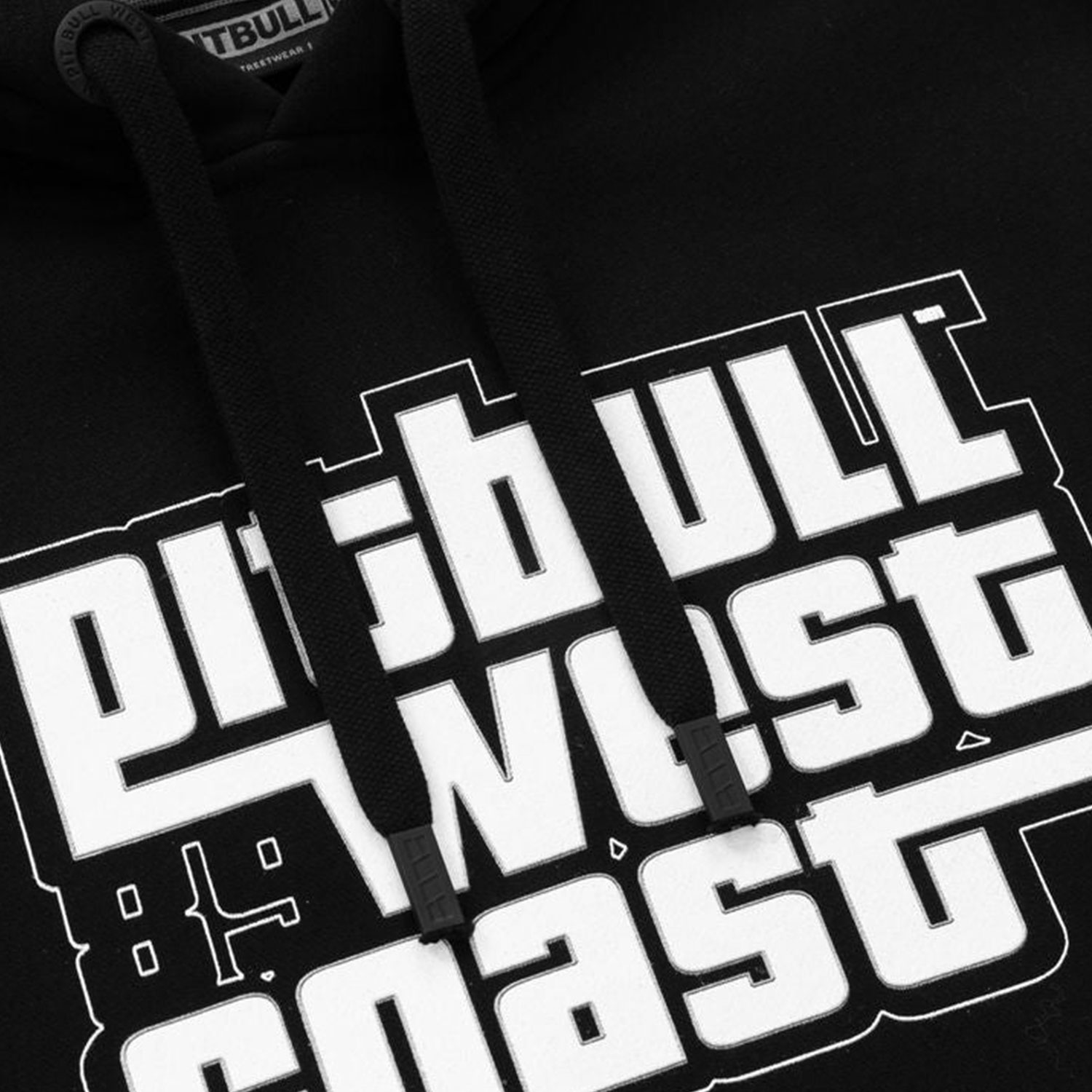 Pit Bull West Coast Hooded, Most Wanted, black, M