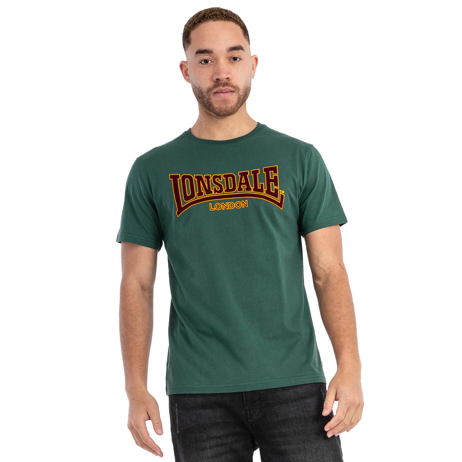 Lonsdale T-Shirt, Classic, green, XXL