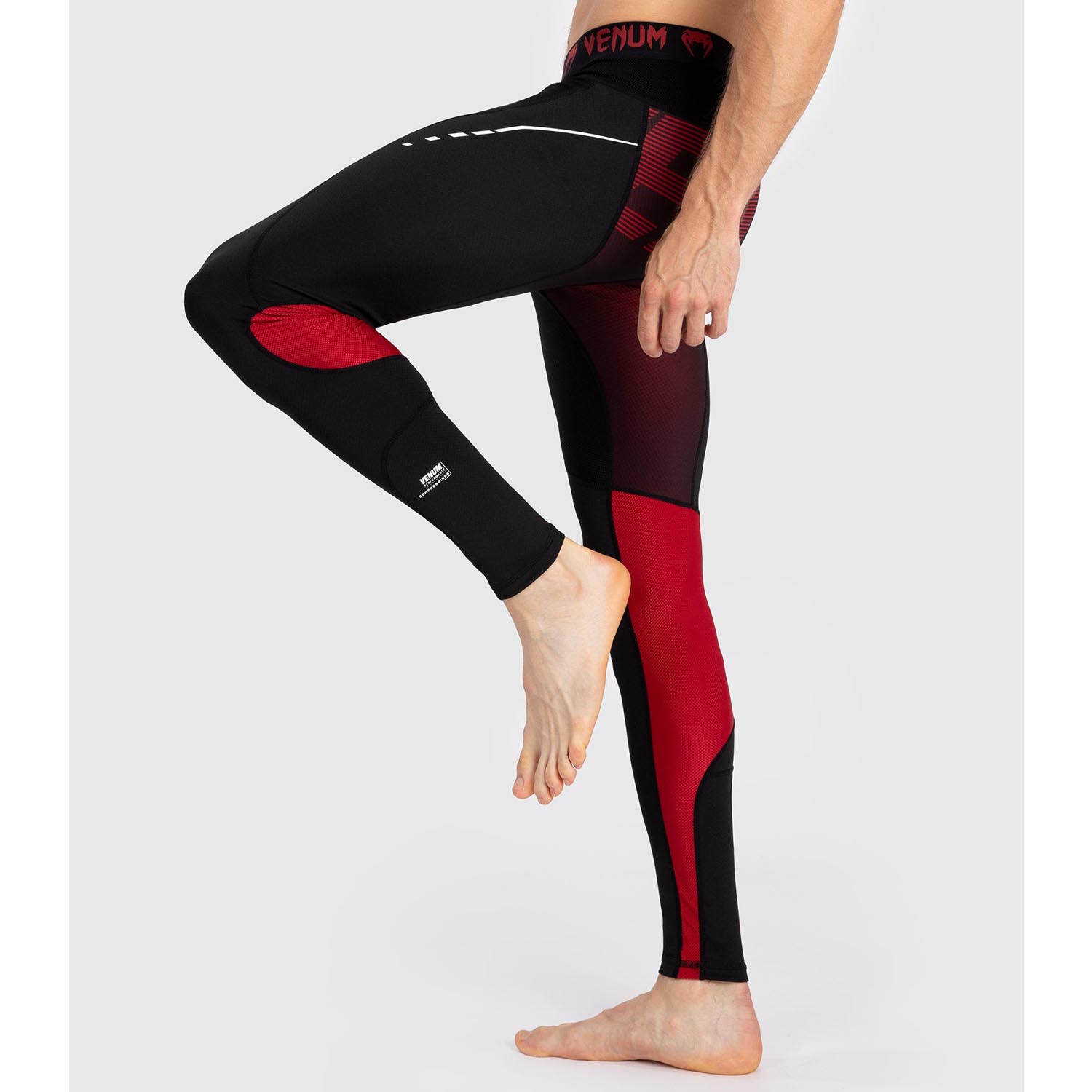 VENUM Compression Pants, Adrenaline, schwarz-rot, XXL