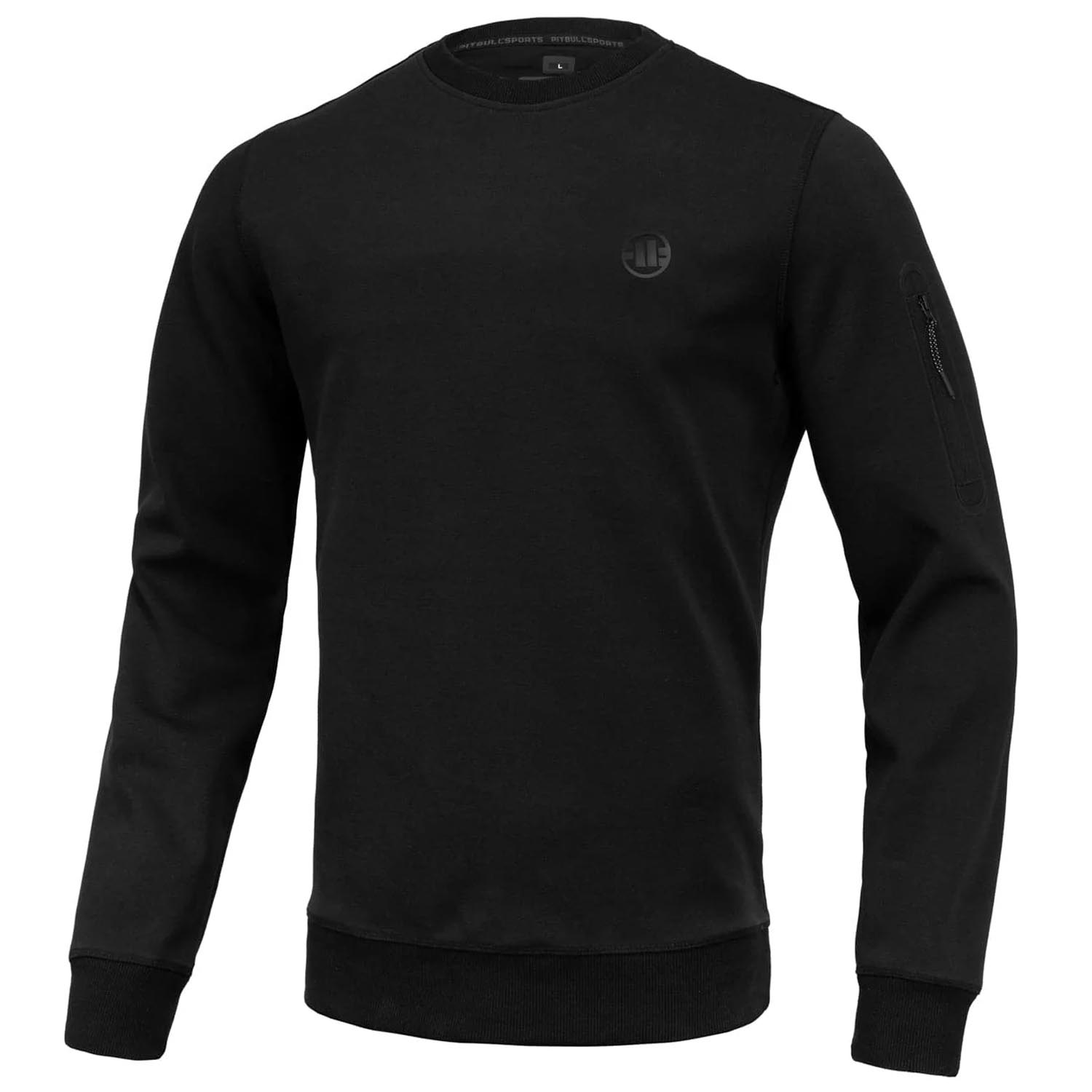 Pit Bull West Coast Crewneck, Seahill, black, M