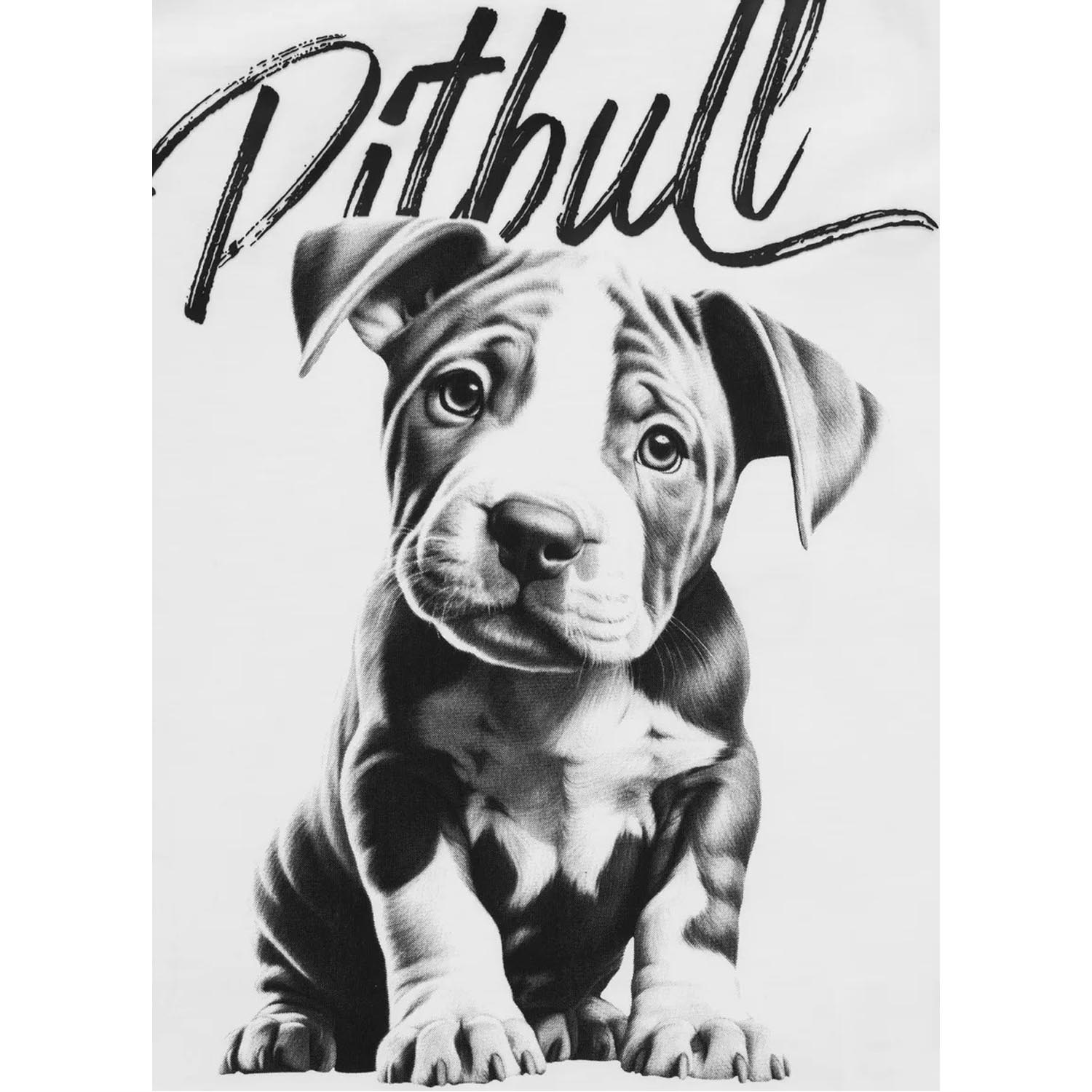 Pit Bull West Coast Tank Top, Women, Puppy, wihte, XL