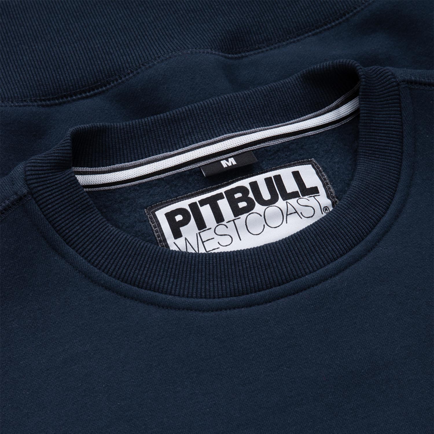 Pit Bull West Coast Pullover, Small Logo, navy, L