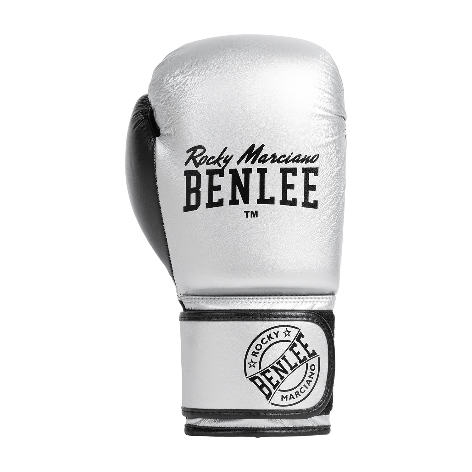 BENLEE Boxhandschuhe, Kinder, Carlos, silber-schwarz, 6 Oz