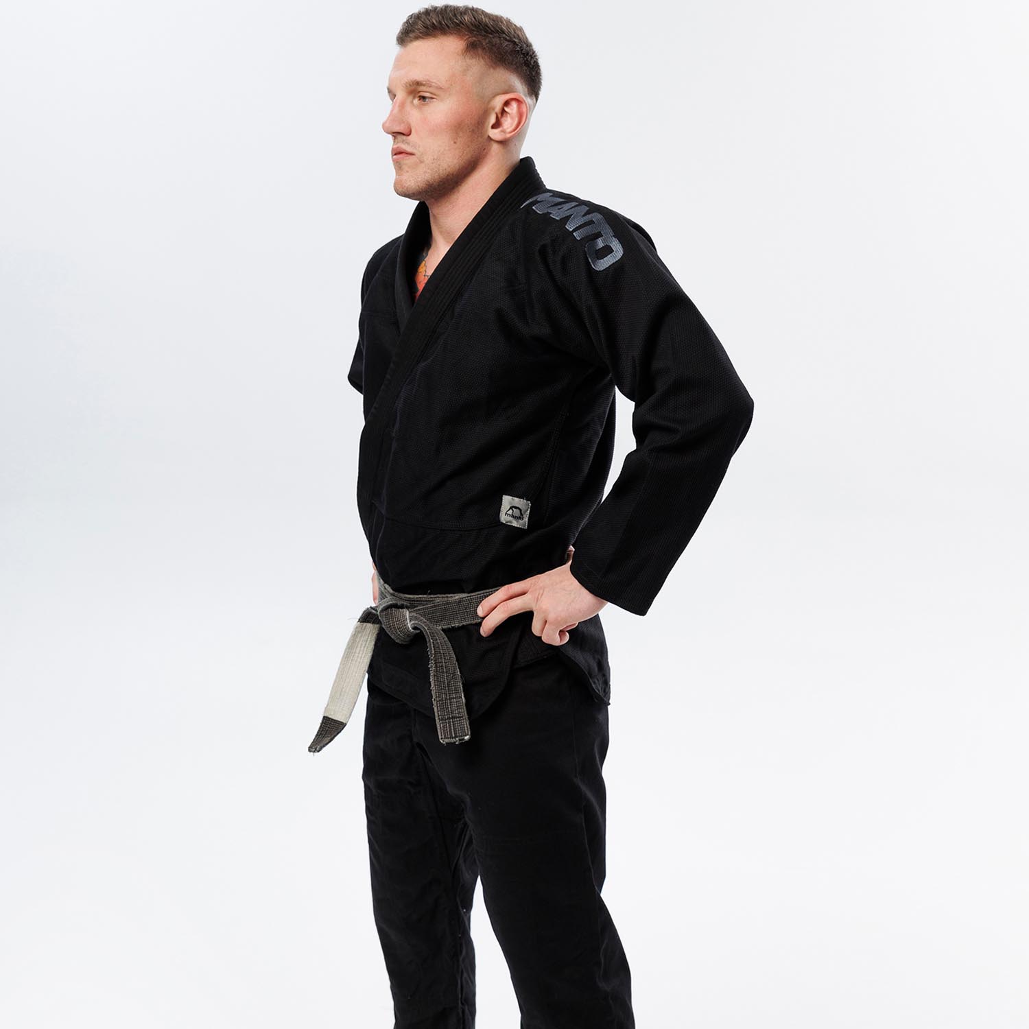 MANTO BJJ GI, X5, black-black, A1L