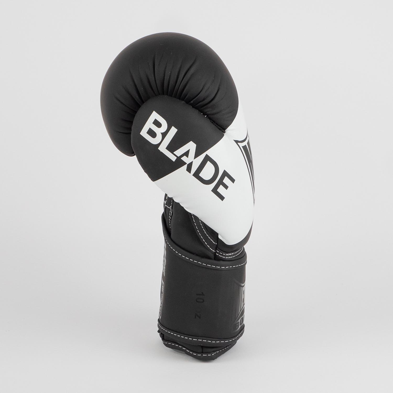 Metal Boxe Boxing Gloves, Blade, black-white, 16 Oz