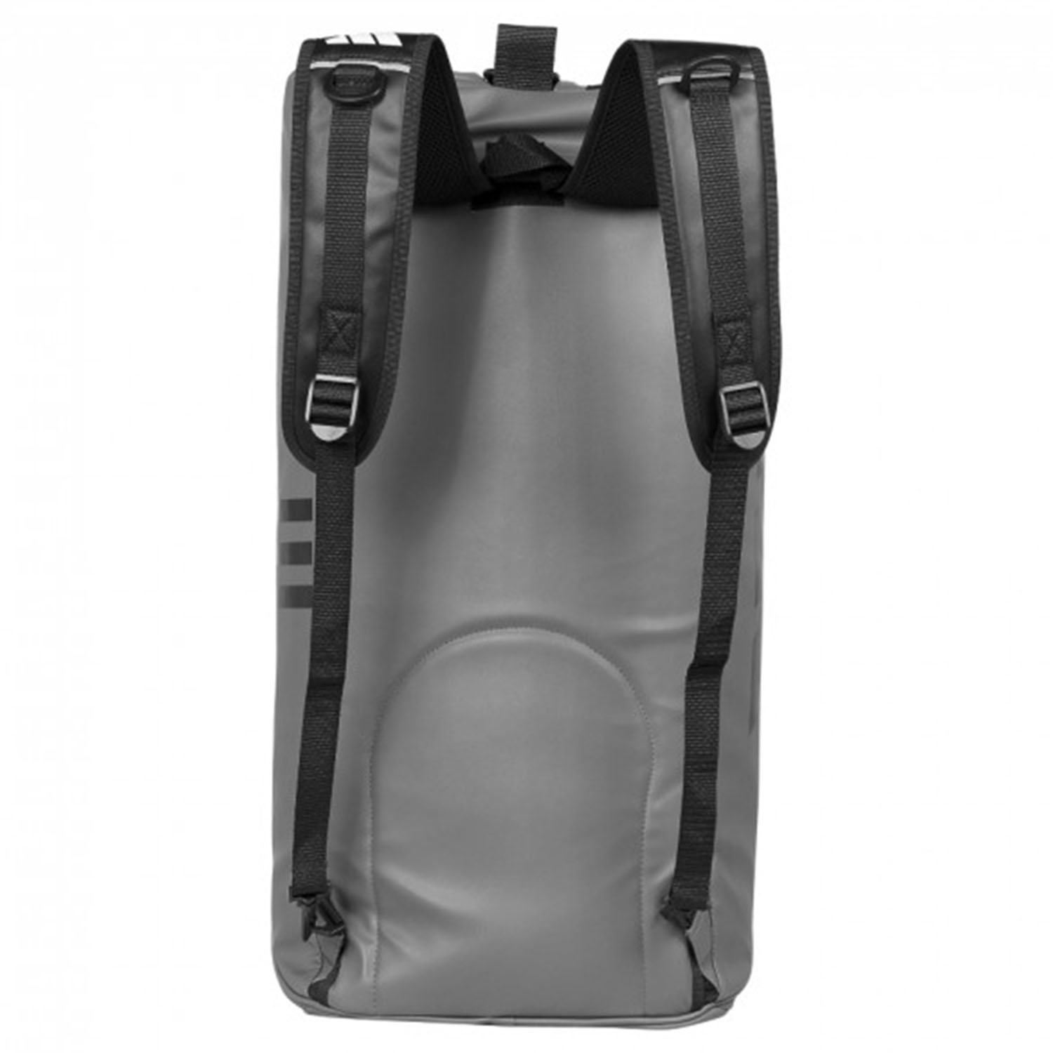 adidas Sporttasche, 2in1 PU, grau-schwarz, S