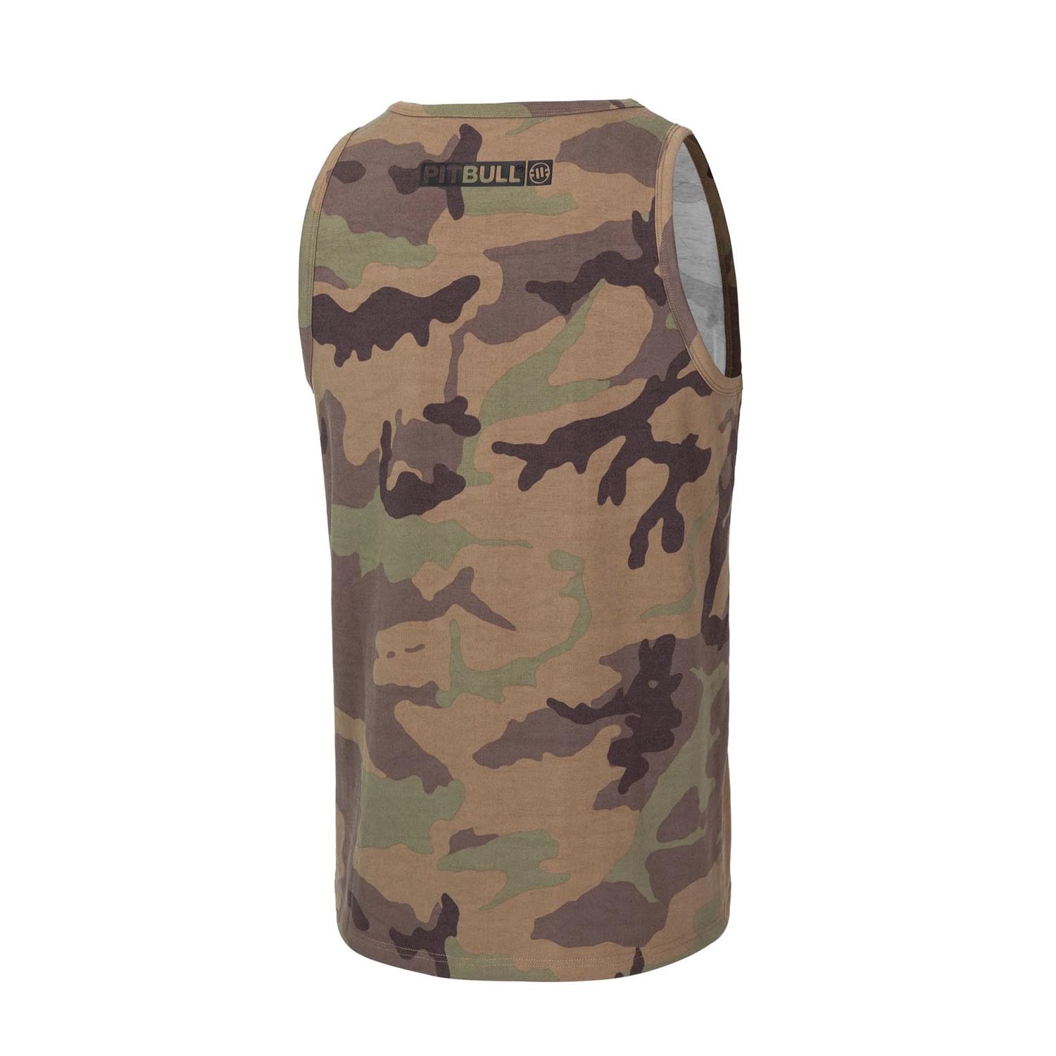 Pit Bull West Coast Tank Top, Hilltop, woodland-camo, XXXL