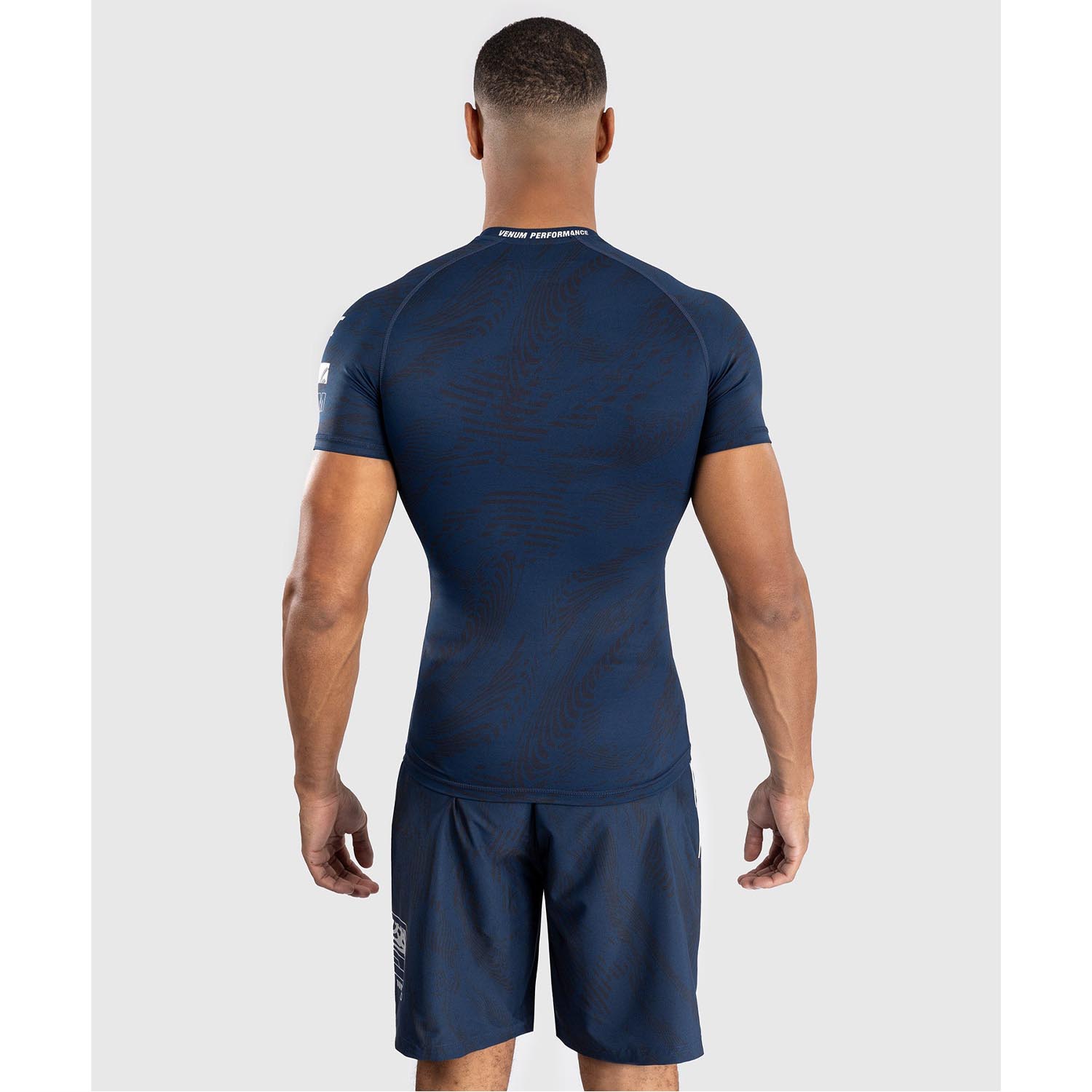 VENUM Rashguard S/S, UFC Fusion Fight Week, dark blue, XL