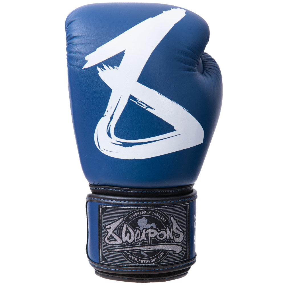 8 WEAPONS Boxing Gloves, BIG 8 Premium, navy, 10 Oz