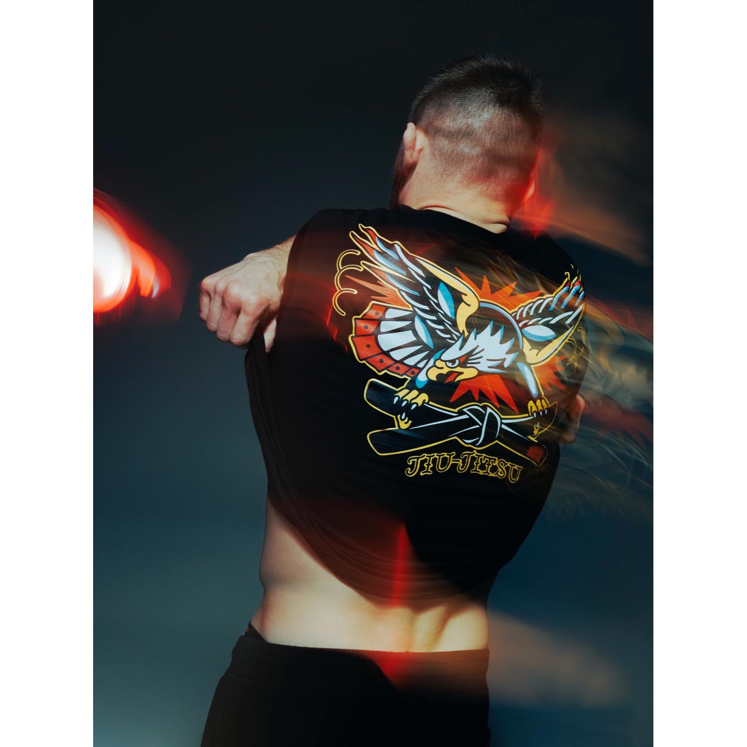 MANTO T-Shirt, Eagle black, XXL