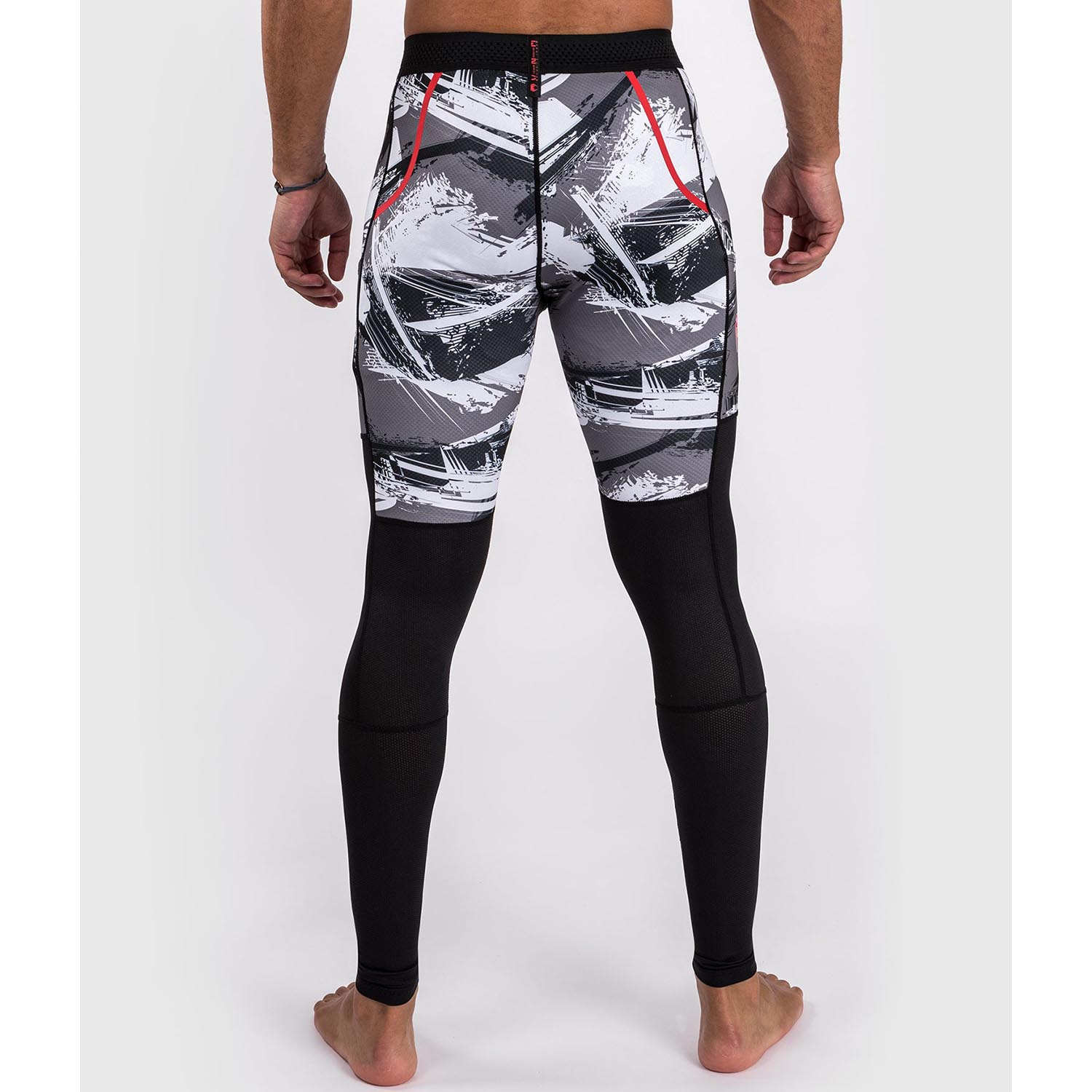 VENUM Compression Pants, Electron 3.0, grau-rot, XL