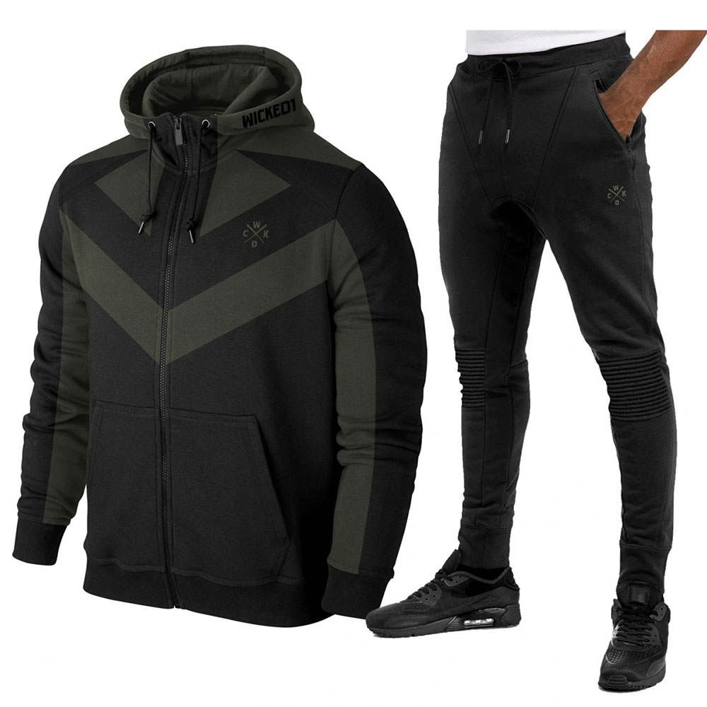 Wicked One Jogging Pants, Akira, black-khaki