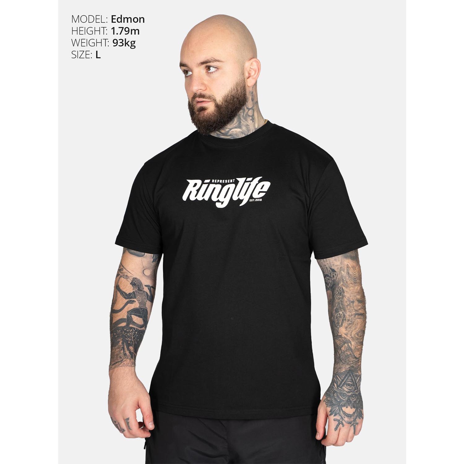 RINGLIFE T-Shirt, Represent, black XXL