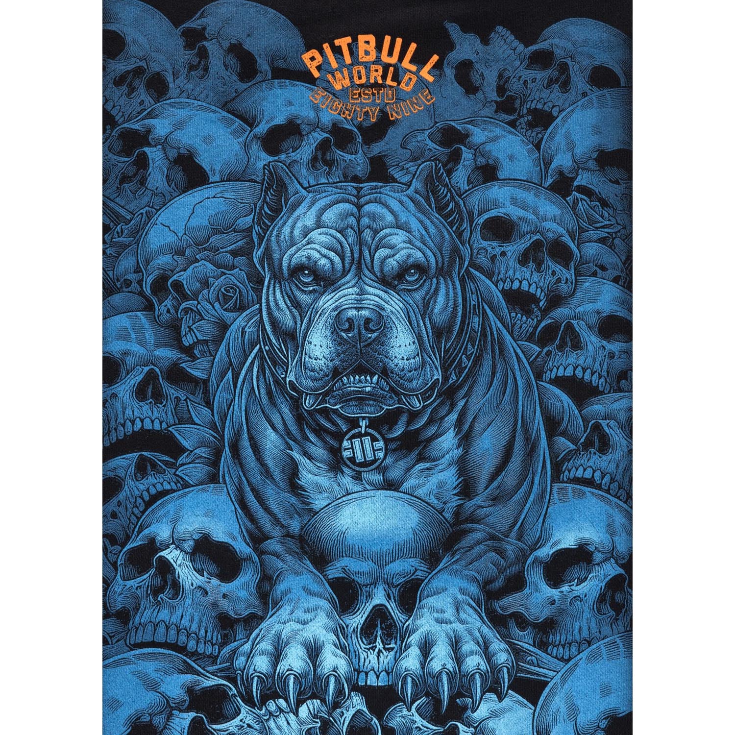Pit Bull West Coast Pullover, Guardian Angel, black, M