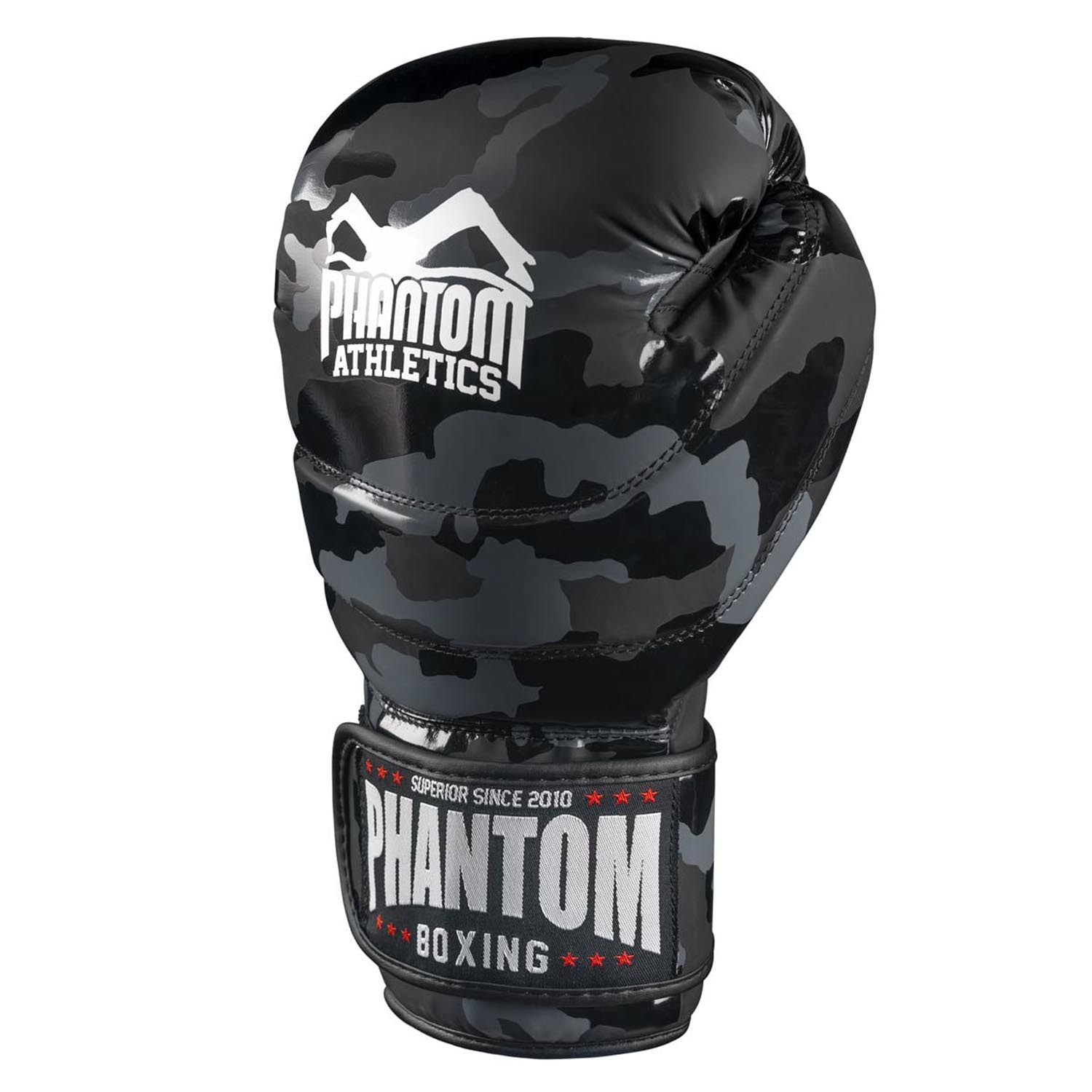 Phantom Athletics Boxing Gloves, Camo, black-camo, 14 Oz