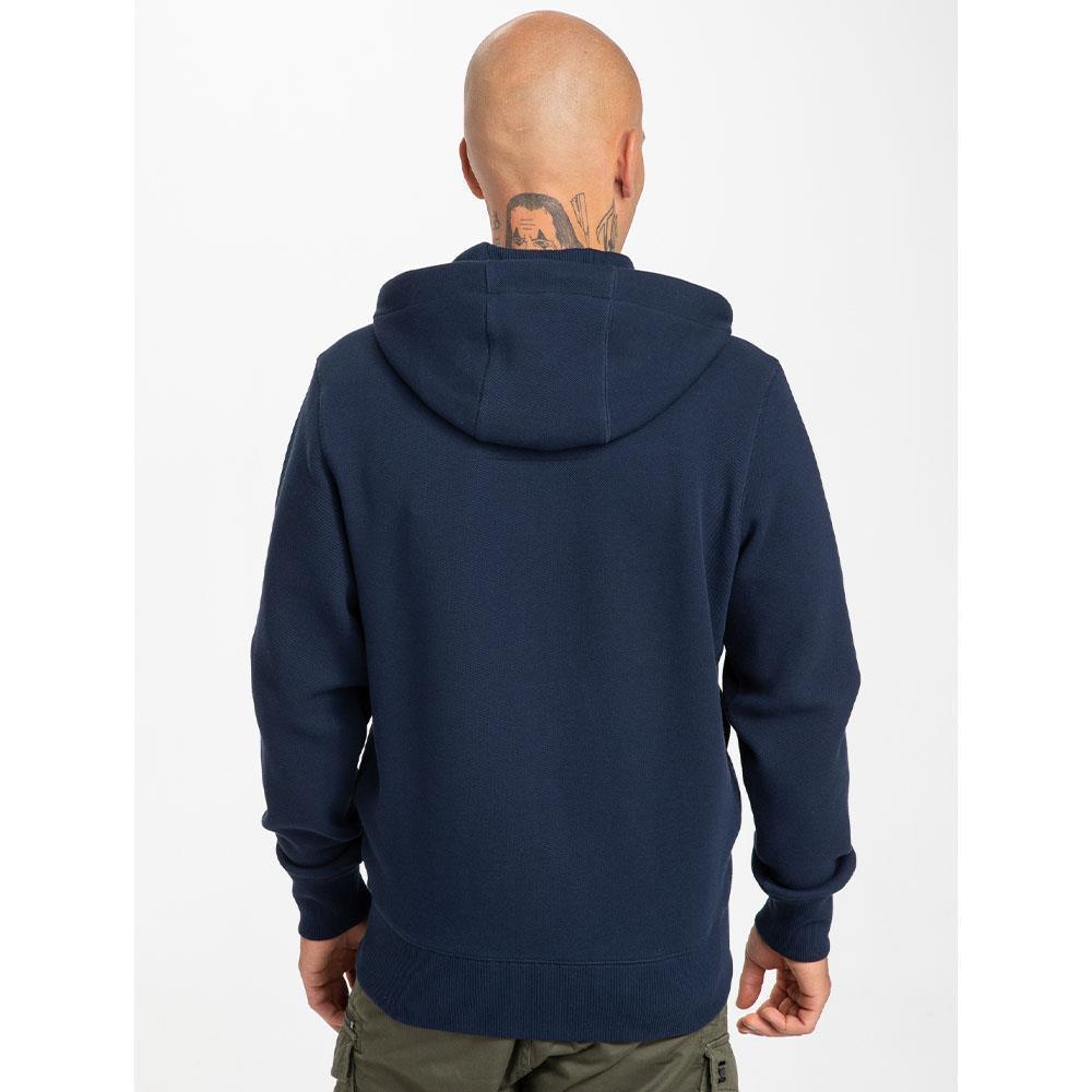 Pit Bull West Coast Zip Hoody, Pique, Small Logo, navy, M