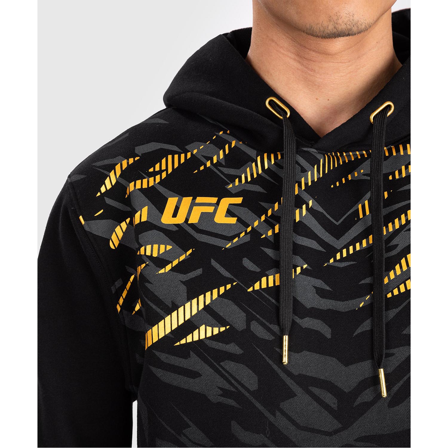 VENUM Hoody, UFC Fusion Replica Champion, black-gold, L