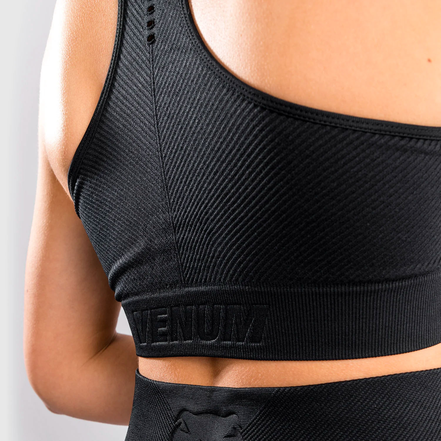 VENUM Sports Bra, Damen, Sparring, schwarz, S