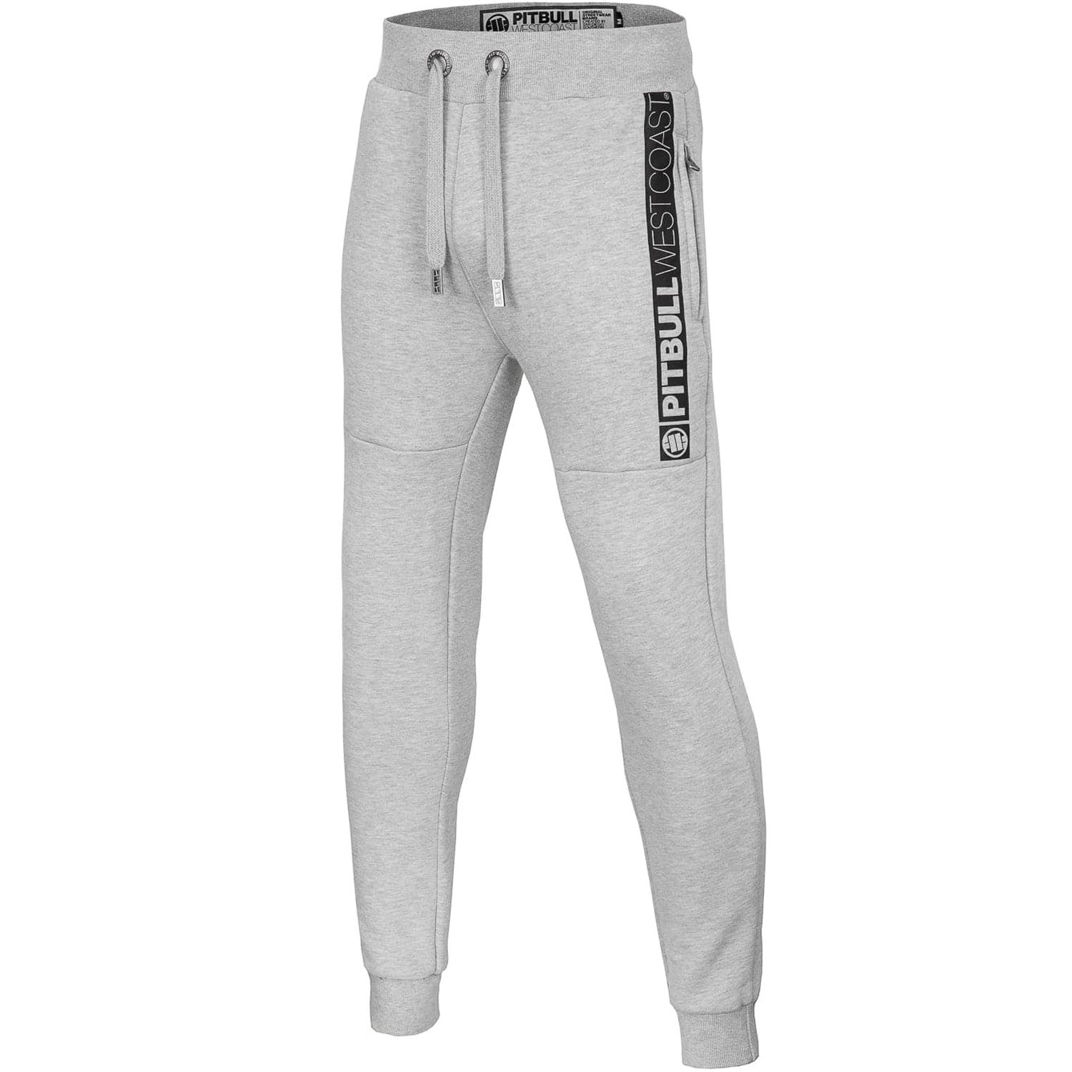 Pit Bull West Coast Jogging Pants, New Hilltop, grey, L