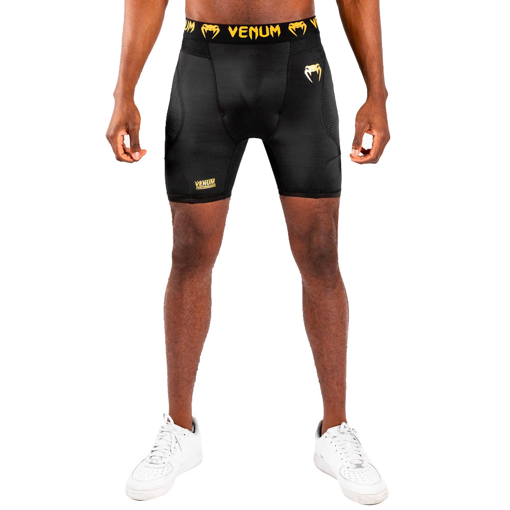 VENUM Compression Shorts, G-Fit, schwarz-gold, XXL