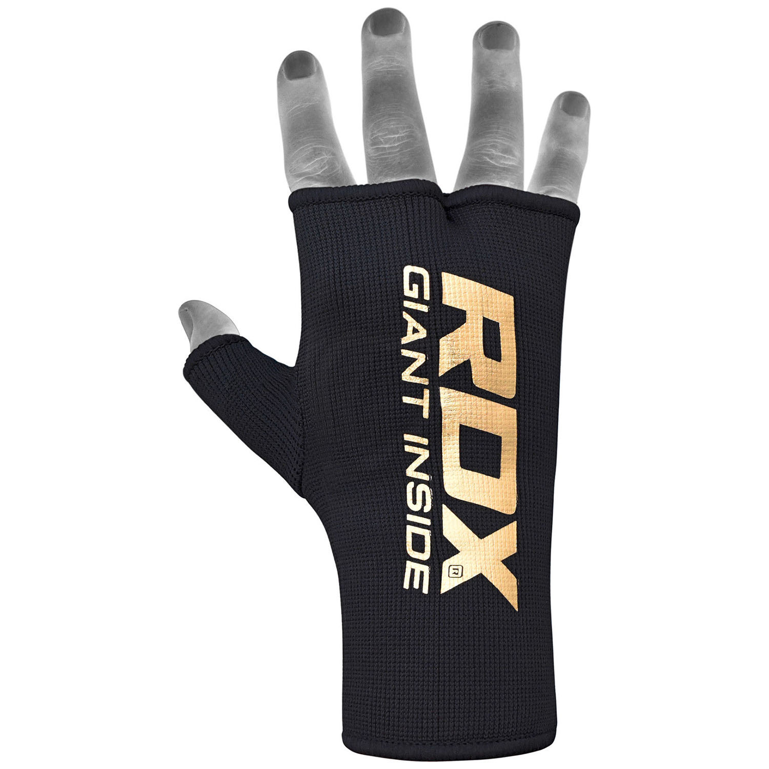 RDX Handwraps, Hosiery Foam, black-gold, L
